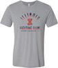 NCAA Division Arch, Team Color Canvas Triblend T Shirt, College, University