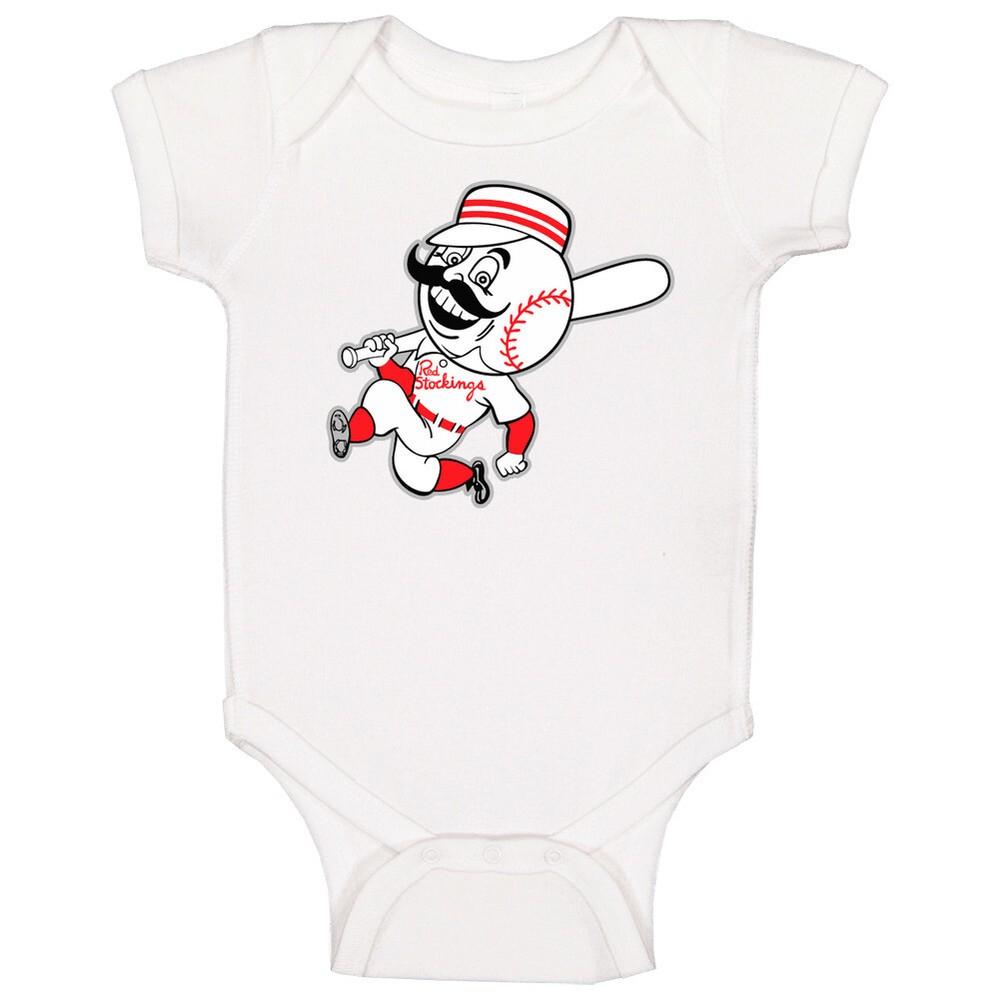 

Cincinnati Redlegs Old Mlb Logo Baby One Piece XL