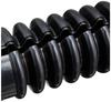 Kijima Easy-On Front Fork Boots, 250mm, 41mm Top/68mm Bottom, for Honda Softail ('84-'14), Black, HD-03221
