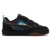Puma Park Lifestyle Low Top Casual Skate Shoes Black Multi Unisex 406664-01