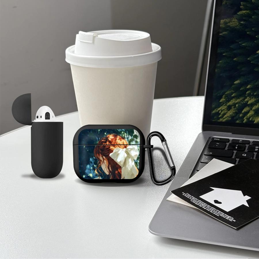 Beautiful Girl's Back View Case For Airpods Pro2 3 Pro 1 4 2 Pro3 Earphone Cases Cover