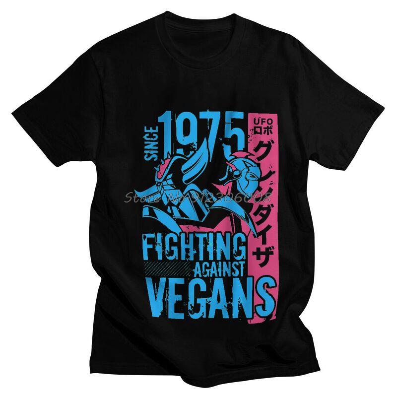 

Футболка Grendizer Vegan Dark, мужская футболка с графическим принтом, короткий рукав, футболки Goldorak Super Robot Actarus Goldrake, хлопковые футболки, топы XXXXXL чёрный