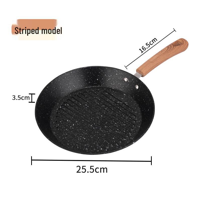 ZISIZ Non-stick Round Egg Frying Pan