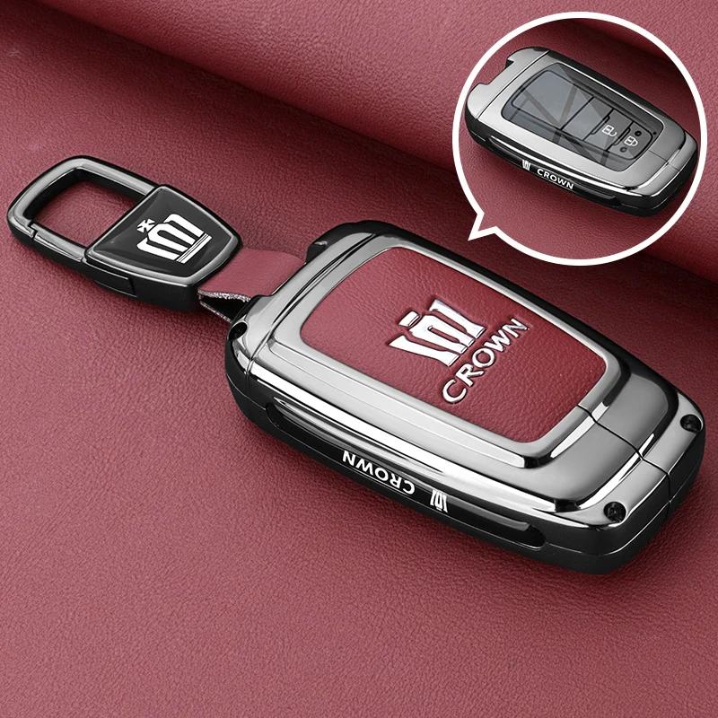 ANW1 2024 Toyota Crown Land Cruiser Key Set 14th Generation Special Product 13 Luxury Edition Automotive Parts 12 Buckle Case for Men