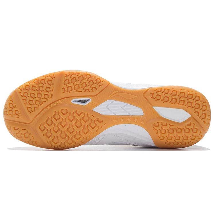 New LiNing Kirin TD Cushioned Anti-Slip And Wear-Resistant Lightweight Low-Top Training Shoes Women's White Gold APTR002-2