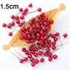 50/100Pcs Christmas Decoration Berry Christmas Tree Ornament for Home Room Decor Xmas New Year 2025 DIY Gifts Wreath Accessories