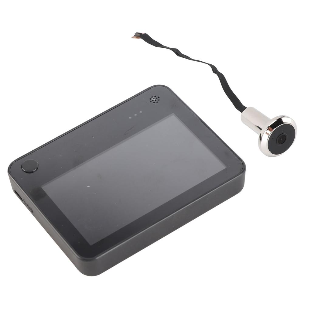 Türspion mit 4,3-Zoll-Display Nachtsicht Echtzeit-Videoaufzeichnung Diebstahlschutz Anti-Peeping