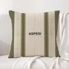 Brand Aspesi Cushion Cover Natural Linen Pillowcase Set AllinOne Decor Cushion Cover for Sofa Bedroom Chair