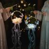 Organza Ribbon Butterfly Lanterns Material Package Hanging Festival Light  Crafting Party