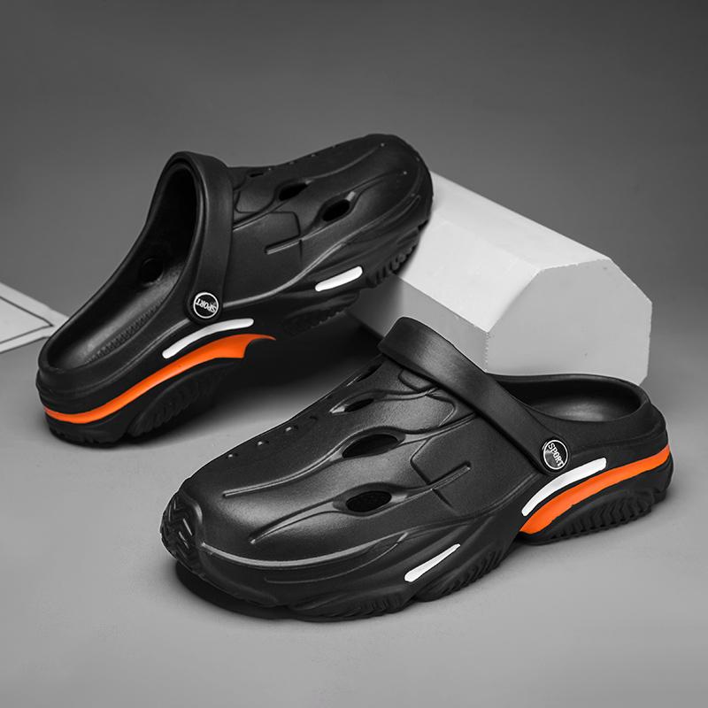 EVA Mens Summer Slipper Soft Comfort High-elastic Mens Sandal Slipper Trendy All-match Men Beach Shoe Water Proof Sandal for Men