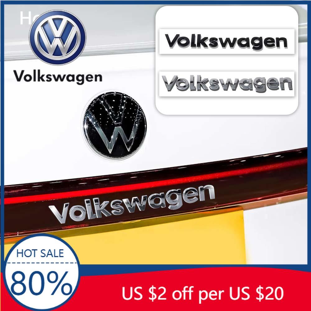 2026 Caldo Per VOLKSWAGEN VW 3D ABS Lettere Logo Bagagliaio Auto Emblema Scritta Adesivo Accessori Per Volkswagen VW Golf