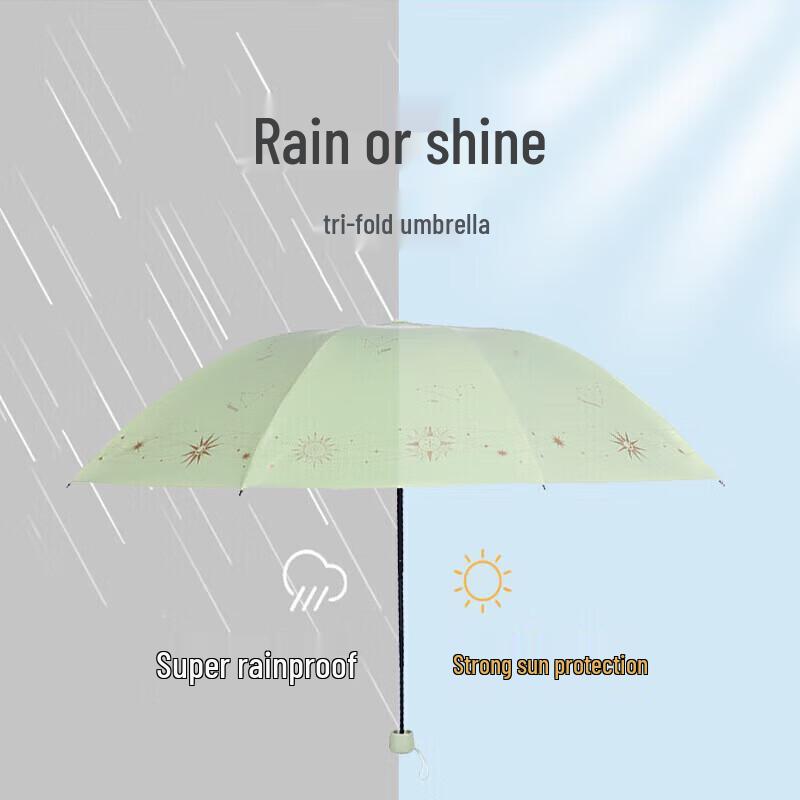 Paradise UV Protection Portable Folding Umbrella