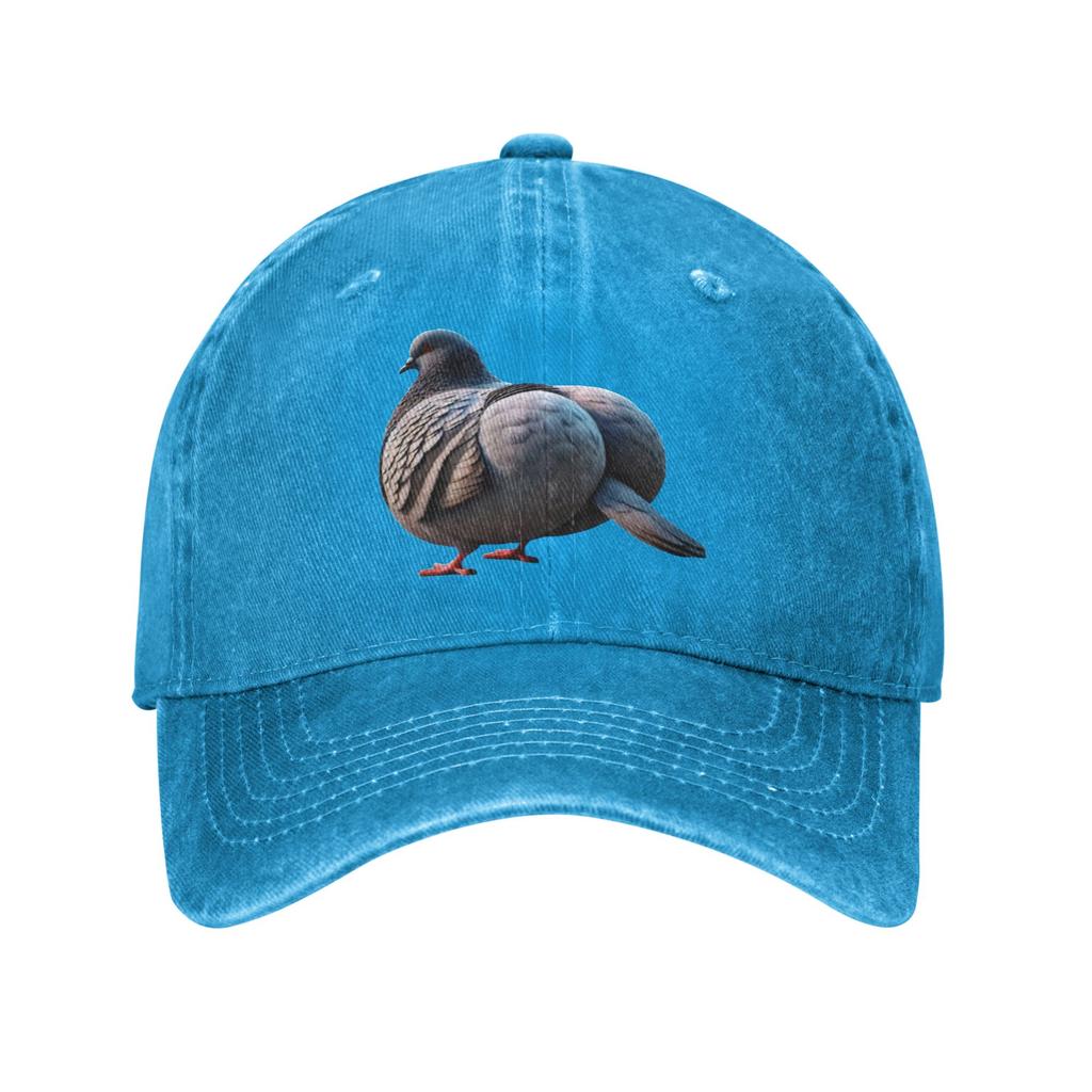 Big Booty Baseball Caps Peaked Cap Pigeon Meme Sun Shade Hats for Unisex