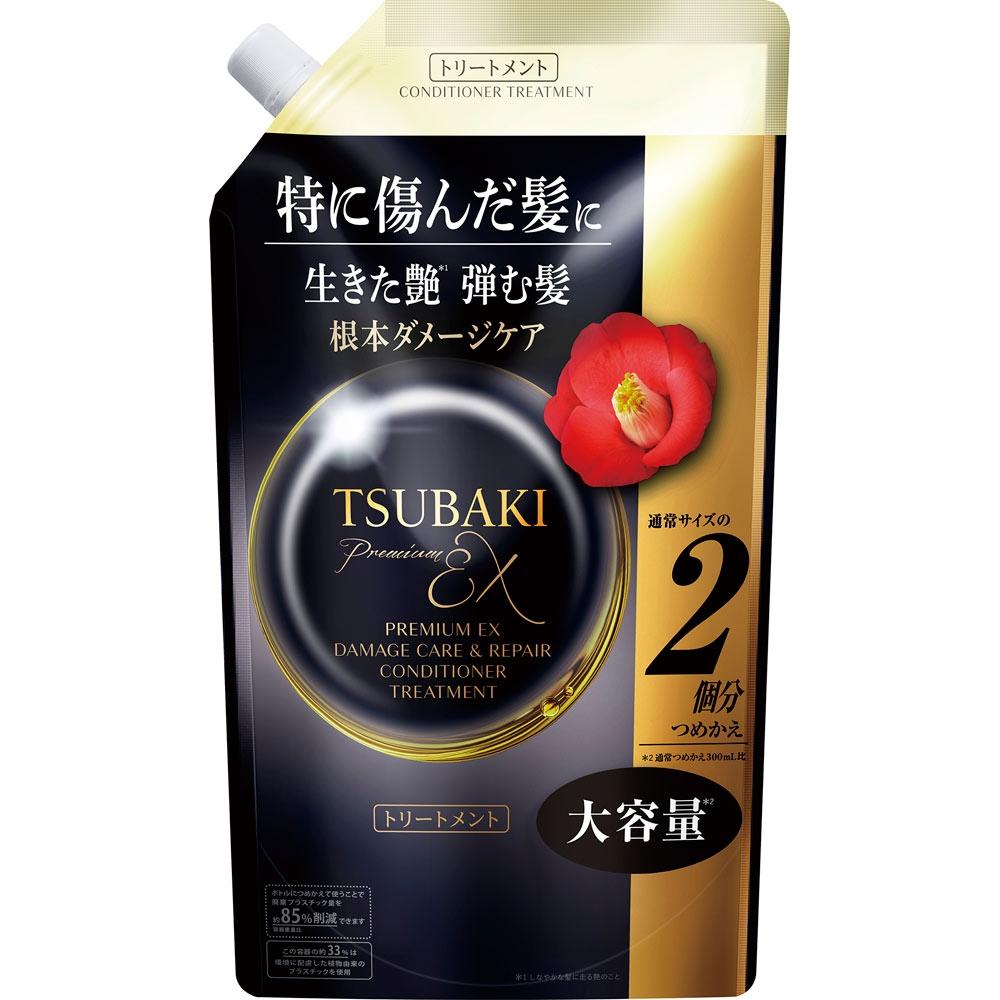 Tsubaki Premium Ex Массажный уход Восстанавливающее лечение 600 мл Fine To Day
