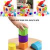 Wooden Shape Matching Puzzle Toy For Kids Educational Playroom Learning