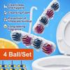 Multi Scents Hanging Toilet Cleaner Balls Blue Bubble Bathroom Cleaning Ball  Home