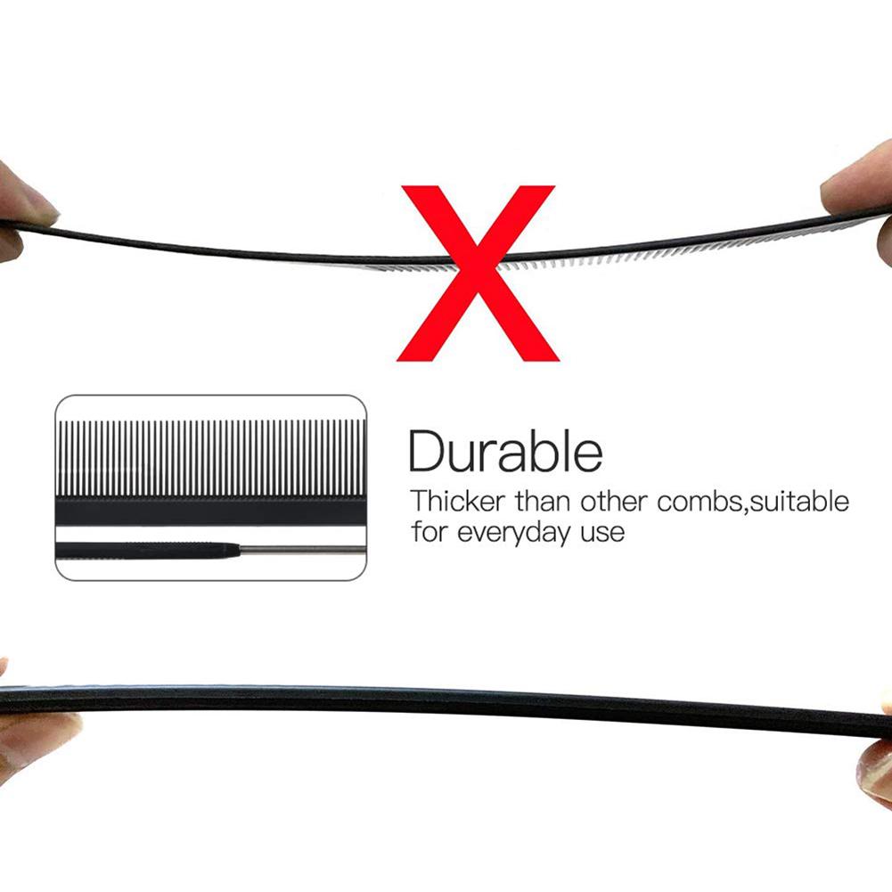 High Needle Anti-static Comb Shape Dense Steel Hairdressing