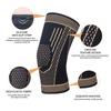 1PC Sports Fitness Kneepad Braces Elastic Nylon Sport Compression Knee Pad Sleeve Brace Running Basketball Volleyball Supp Practical Use