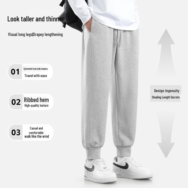 Mark Fairwhale Men's Spring Autumn Loose Fit Jogger Pants