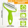 Cabbage Shredder Slicer Peeler, Large Size, Vegetable Cutter for Purple Cabbage, Lettuce, Wide Mouth Peeling Knife, Food Contact Safe