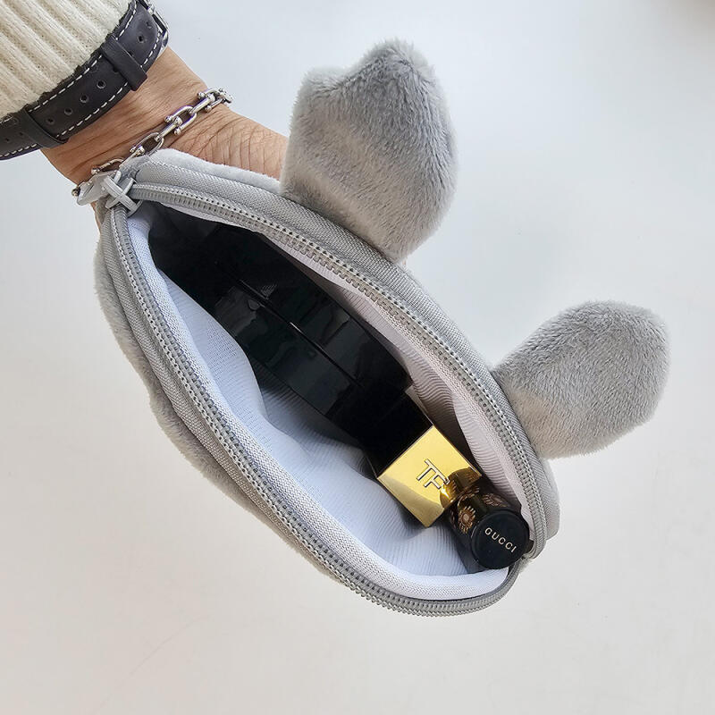 Totoro Face Pocket Accessory String Pouch