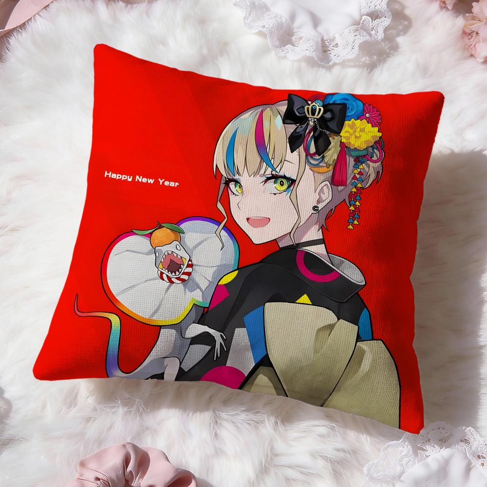 anime TOKYO CHRONOS Cushion Cover Premium Comfort Reversible Pillow Cove -Two in One Design for Any Room & Car Interior