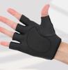 Women's Custom Workout Gloves Fingerless Polyester Gym Weight Lifting Gloves