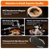 Rotatable Magnetic Desktop Phone Stand Adjustable Desk Phone Mount Foldable Phone Holder