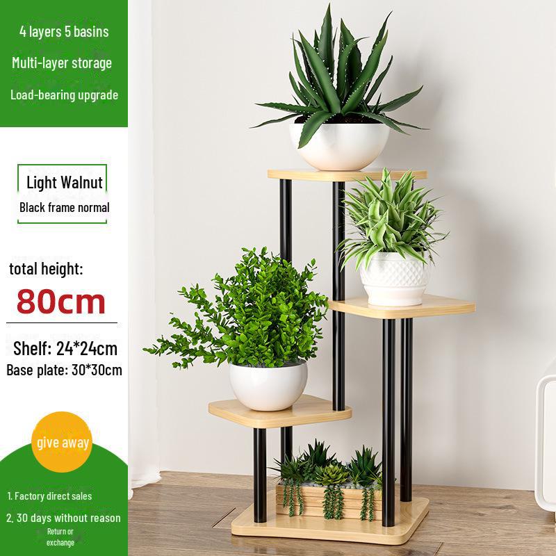 Cross-Border Multi-Layer Indoor Flower Rack for Living Room or Balcony