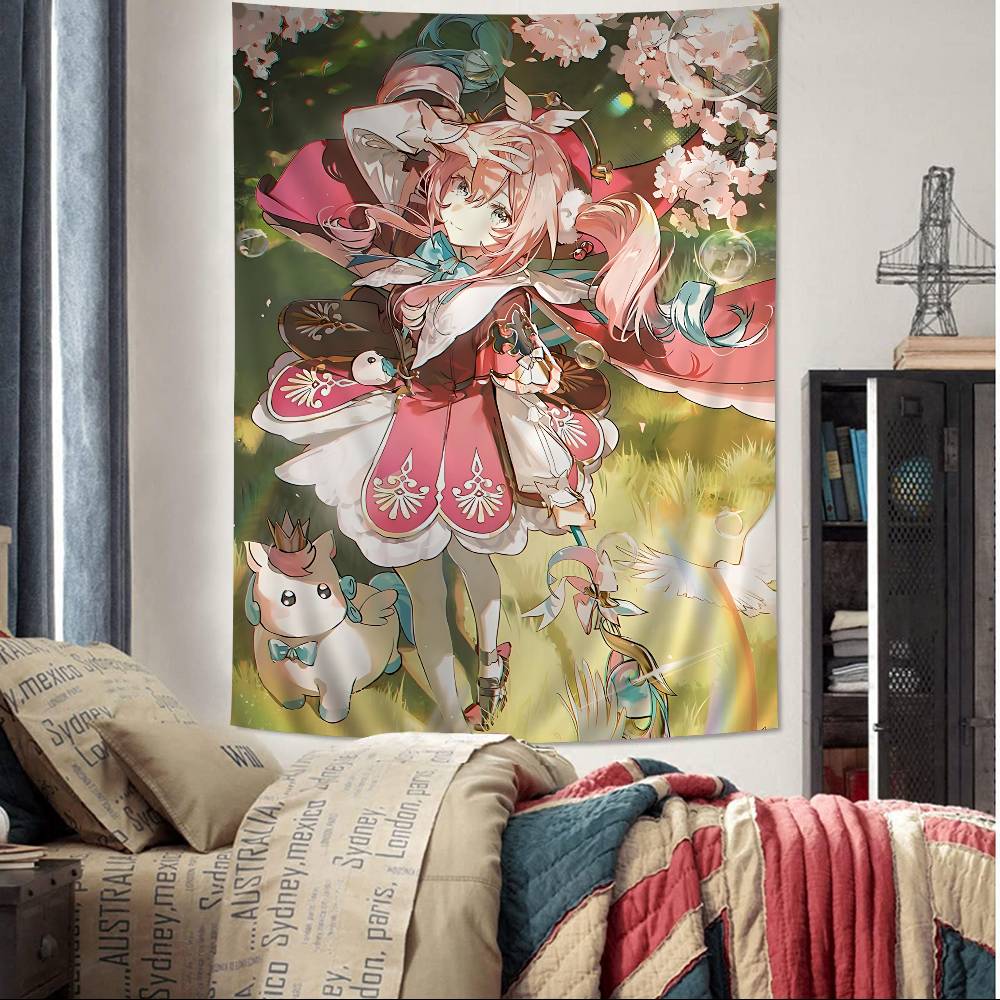 Game Honkai Star Rail DIY Wall Tapestry For Living Room Home Dorm Decor Wall Art Decor