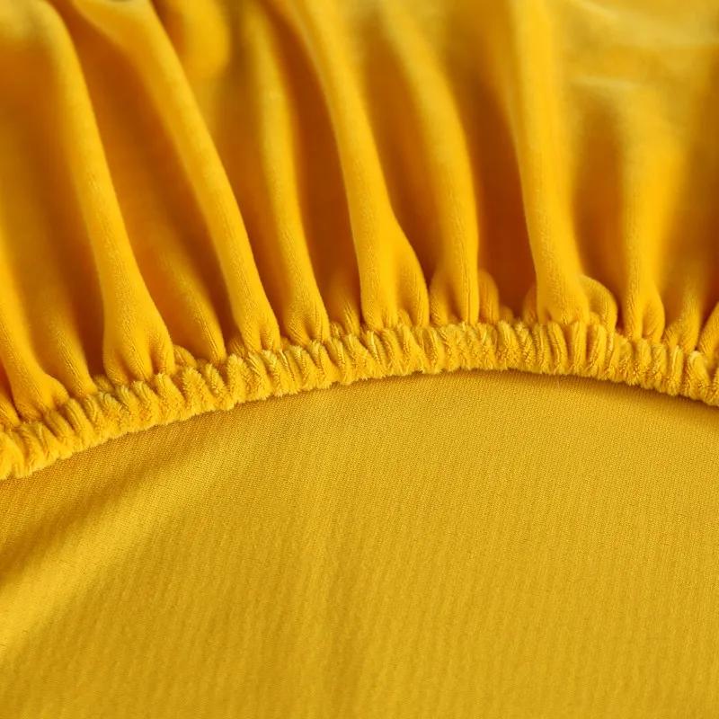 Stretch Velvet Futon Sofa Bed Cover Armless Thick Plush Sofa Cover with Skirt Sofa Slipcover Couch Cover Furniture Protector