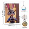 DIY Diamond Painting Cute Rabbit Cross Stitch Kit Mosaic Art Diamond Painting Full Circle Diamond Home Decoration