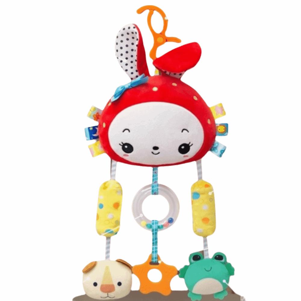 Grab Ability Training Stroller Hanging Toys Bell Toys Infant Crib Pendant  Stroller Use
