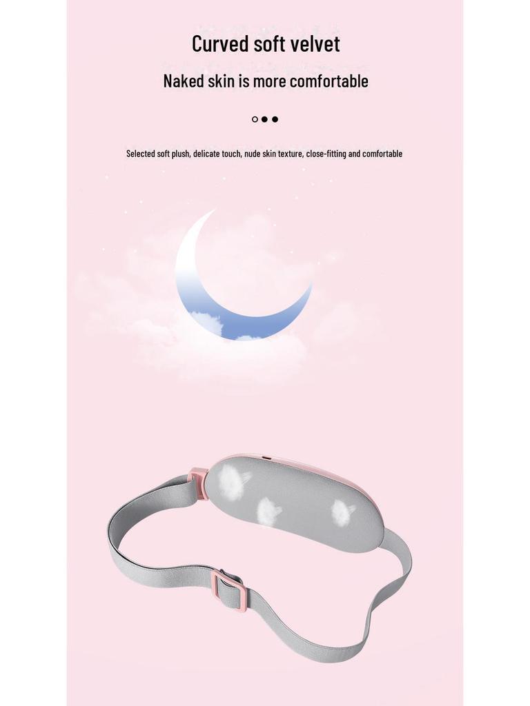 Rechargeable Electric Heating Uterus Massage Belt for Menstrual Relief