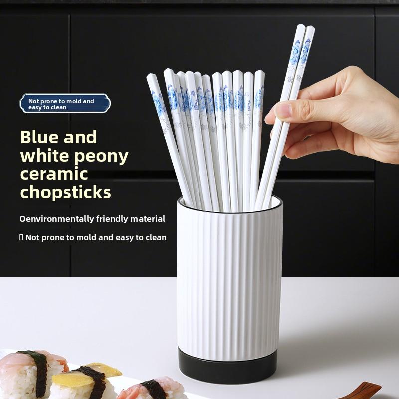 Ceramiczne pałeczki do użytku domowego antybakteryjne odporne na pleśń antypoślizgowe odporne na wysokie temperatury nowa wysokiej klasy wykwintna zastawa stołowa