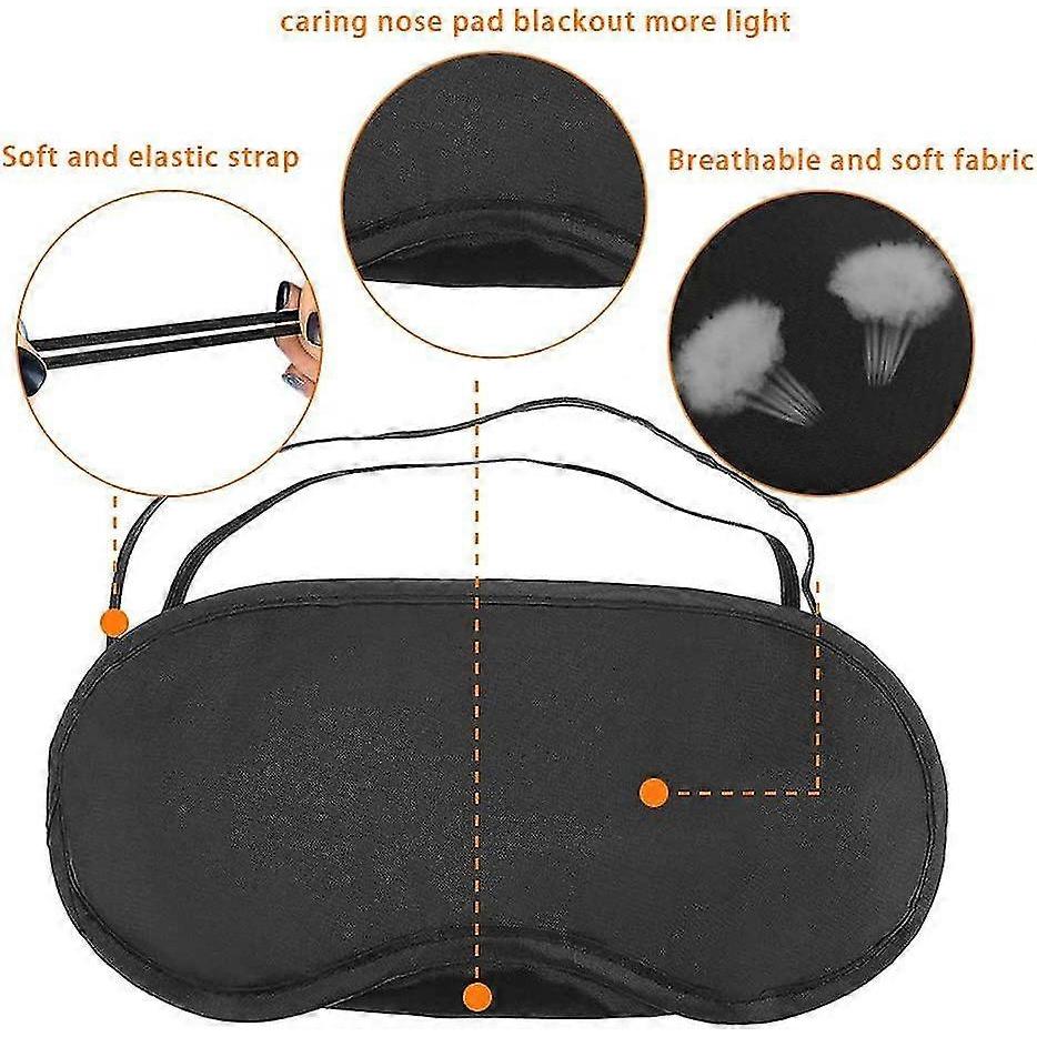 20 Pack  Gift Eye Mask, Soft And Comfortable Sleep Eye Mask With Nose