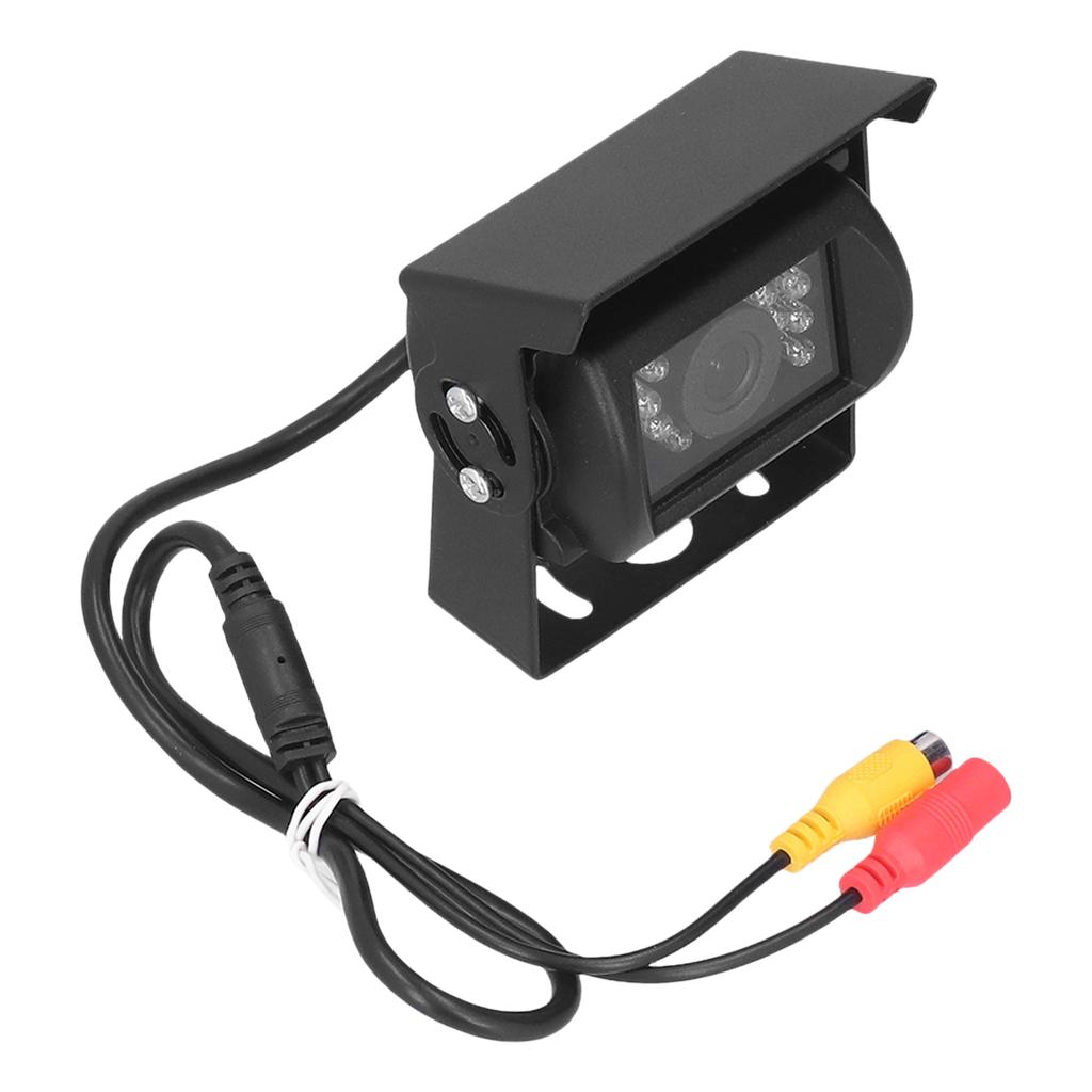 120 Degrees  Rear View Camera 18‑LED IP68 Waterproof Night Vision 12V‑24V Universal for Car Truck Bus