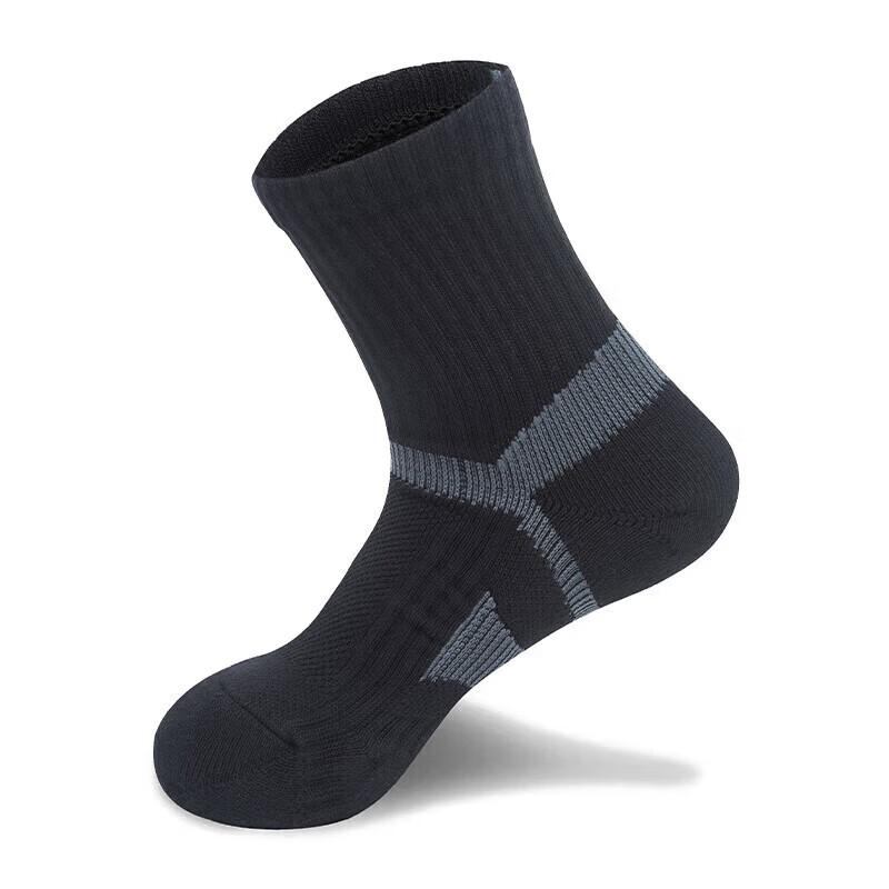 TFO Lycra Outdoor Socks Hiking Mountaineering Sports Running Socks 2902565 Men's Black