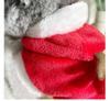 Christmas Teddy Bear Formal Wear for Dogs & Cats - Thickened Autumn/Winter Two-Legged Pet Clothing