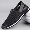 Men's Summer Breathable Mesh Shoes, Hollow Out Lightweight Soft Sole Casual Sneakers, Round Toe Versatile Comfortable Mesh Footwear for Men
