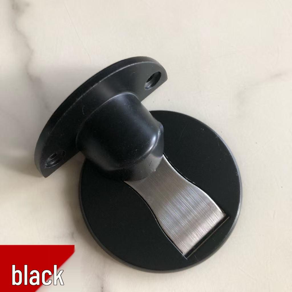 Invisible Zinc Alloy Anti-Rust Magnetic Floor Door Stop with Glue.