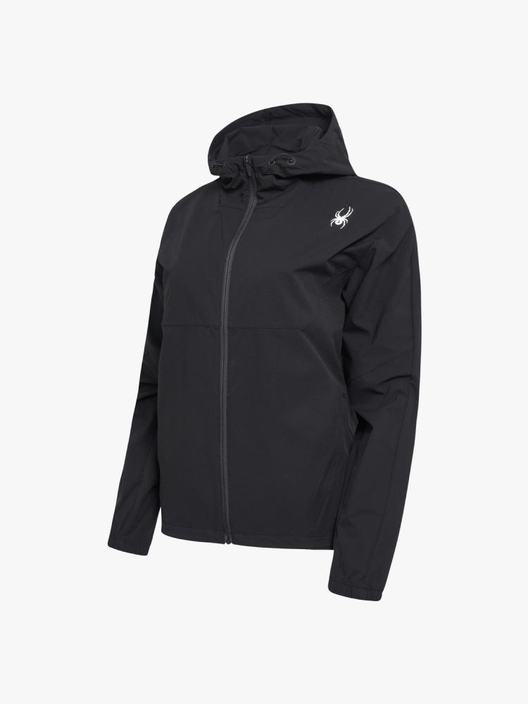 Spyder Unisex Woven Running Jacket Sphfcnjk234Ublk