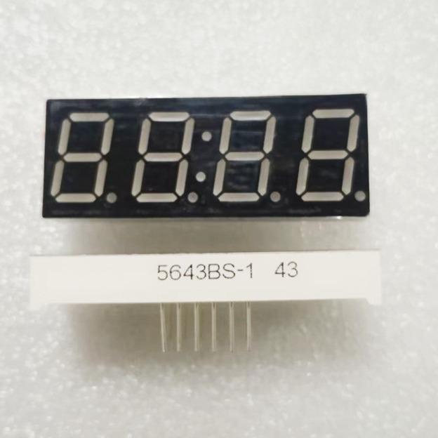 0.56" 4-Haneli LED Ekran: 5643BS Ortak Anot/5643AS Ortak Katot