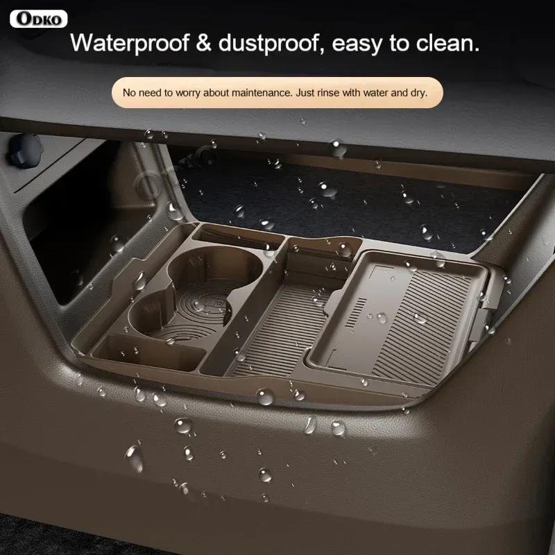 Silicone Storage Box 2026 FOR Changan Qiyuan A06 Center Console Modification Anti-slip Pad Accessories Organizer Decoration