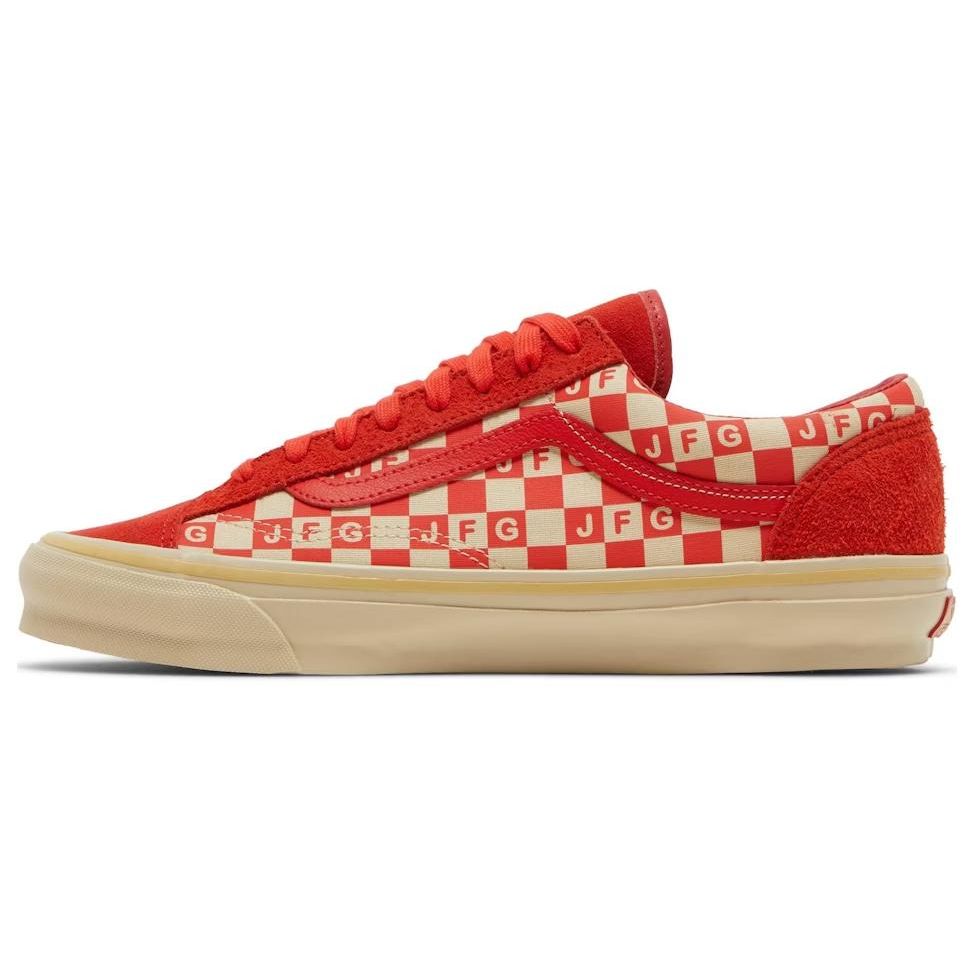 Joe Freshgoods x Vans OG Style 36 LX Honeymoon Stage - Красные Унисекс Кроссовки Зефир VN0A4BVEZYE 36.5