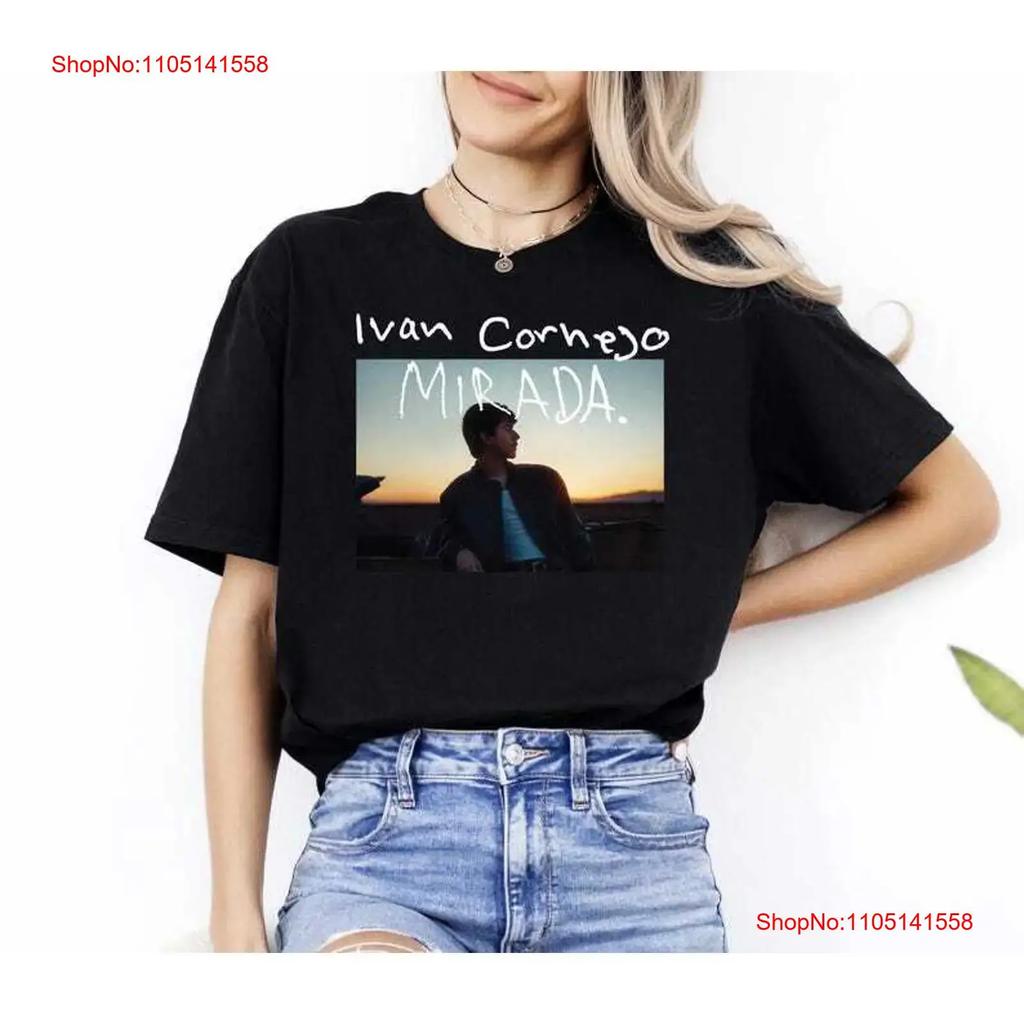 Ivan Cornejo 2025 Mirada Tour T Shirt Concert Merch Regional Mexican Music Fan Vintage Breathable Comfortable Streetwear
