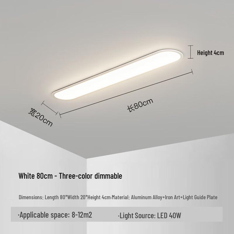 Oeny Modern LED Dimmable Aisle Ceiling Light
