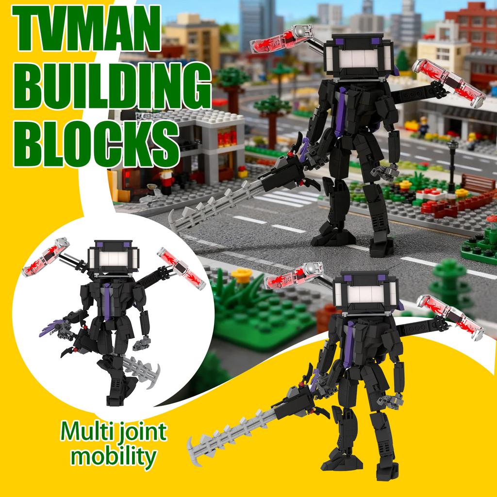 Imitation Mystery Puppet Assembly Building Block Figure Model - Creative Building Block Anime Model, Suitable For Display And Collection Gifts.