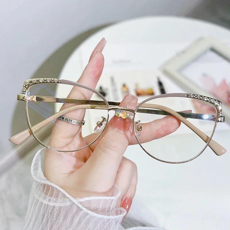 Blue Light Blocking Glasses For Women Optical Spectacle Eye Protection Computer Eyeglasses Fashion Brand Designers Eyewear