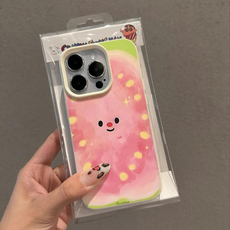 

Cute Guava for Apple 16promax/15 Mobile Phone Case 14plus Lychee Pattern 13p Soft Shell 12 Proof For Apple 7PLUS/8P